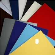 แผ่นพลาสติก ABS เคลือบอะคริลิกเคลือบเงา